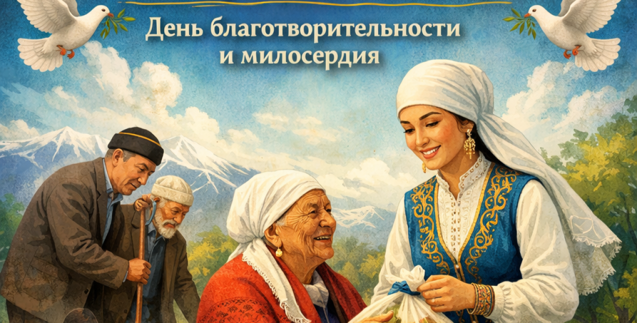 Қайрымдылық — қасиетті іс!